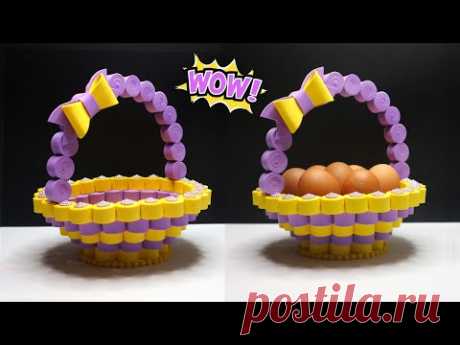 How to make Easter basket ideas ! Keranjang Tempat telur | Tempat permen lebaran