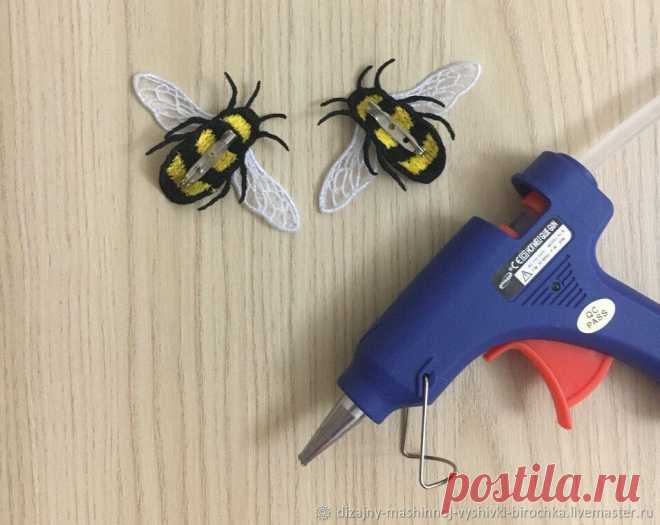 Вышивка и изготовление Броши Пчела в технике Fsl: Мастер-Классы в журнале Ярмарки Мастеров