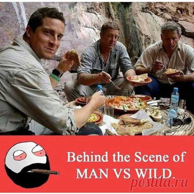 Behind the scene of Man vs Wild

#funny #memes #girls #boys #man #wild #gagbee