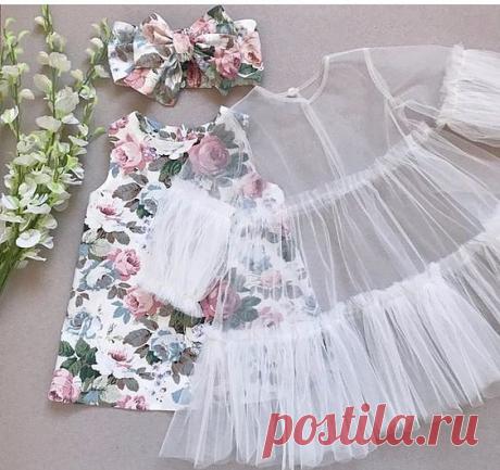 Платья для девочек. Идеи для вдохновения