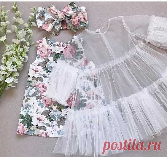 Платья для девочек. Идеи для вдохновения