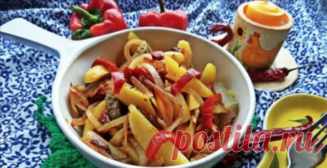 Постный картофельный салат «Деревенский»: вкус в простоте!