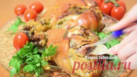 Свиная Рулька в пиве ✧ В медово-горчичном соусе