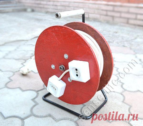 Органайзер для электрического кабеля в виде катушки