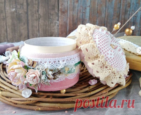 Альтер скрап Винтажная Игольница