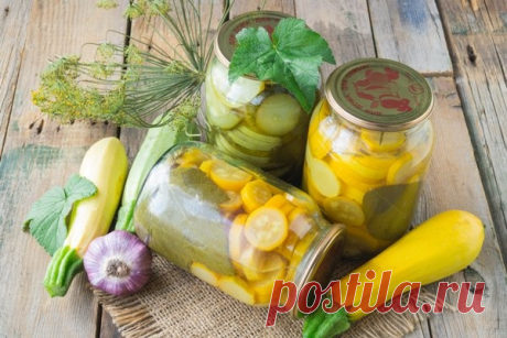 Консервированные кабачки