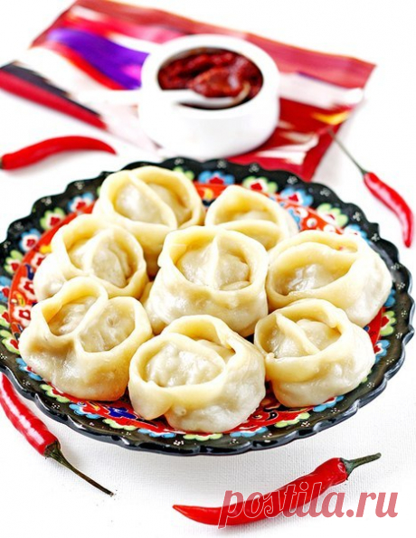 Настоящие манты из рубленного мяса — Едим дома