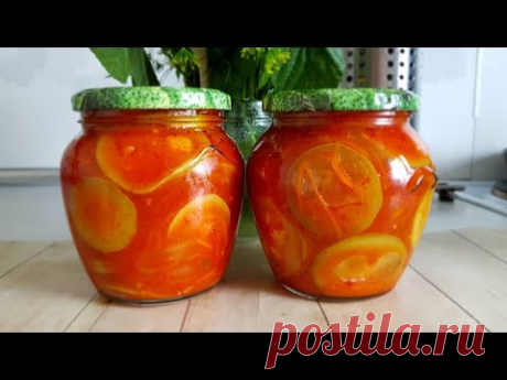 САЛАТ ИЗ КАБАЧКОВ НА ЗИМУ// УЛЕТНАЯ ЗИМНЯЯ ВКУСНЯШКА!!!