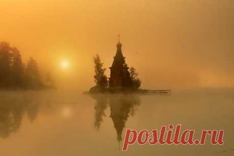 Уникальная церковь Андрея Первозванного на  реке Вуокса попала в книгу Гиннеса