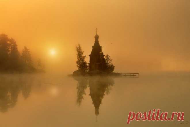 Уникальная церковь Андрея Первозванного на  реке Вуокса попала в книгу Гиннеса