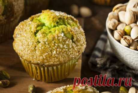 Фисташковые капкейки - KitchenMag.ru