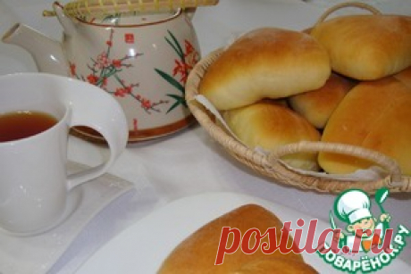 Пирожки с мясом и рисом - кулинарный рецепт