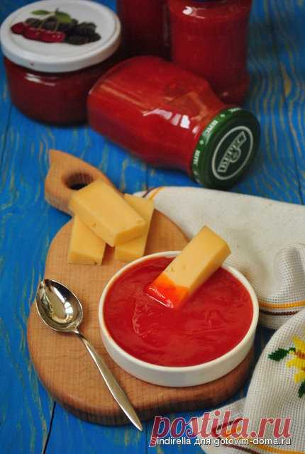 Джем из перца к мясу и сыру Этот джем сладко-острый, очень ароматный и яркий. Я его просто обожаю! Кажется, к сыру лучше просто не придумать.Готовить его очень просто.

Понадобится:800 гр мясистого красного сладкого перца (паприки)200 гр острого перца чили0,5 кг сахара1 ч...