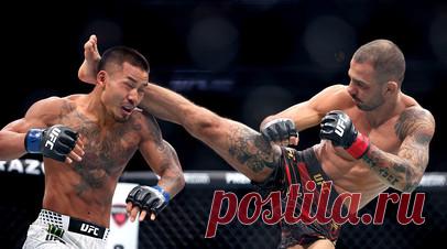 Пантожа потерял титул UFC после страшной травмы в бою с Ваном. В соглавном поединке UFC 323 в Лас-Вегасе (США) сошлись чемпион в наилегчайшем весе бразилец Александр Пантожа и американец Джошуа Ван. Читать далее