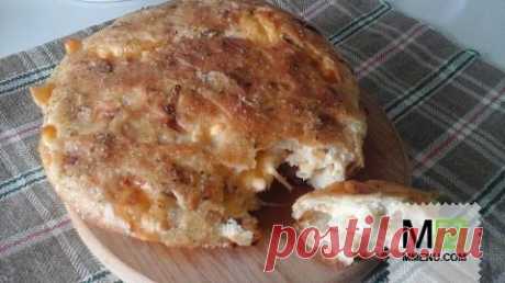 Фокачча с луком и сыром