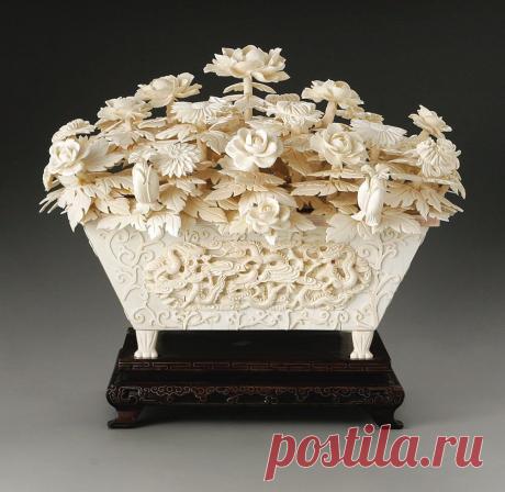 Резьба по кости. Мастера Японии и Китая | Хвастунишка