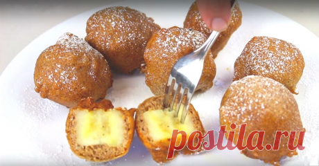 М-м-м… объедение! Бананы обжаренные в кляре — Вкусные рецепты