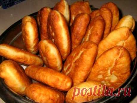 Жареные пирожки с картошкой (постные)