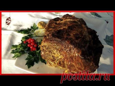 СВИНАЯ ШЕЯ, запечённая в фольге. НОВОГОДНЕЕ БЛЮДО №1.