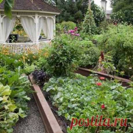 ДИЗАЙН ОГОРОДА СВОИМИ РУКАМИ: 100 ПОЛЕЗНЫХ ИДЕЙ.