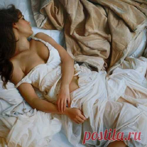 Вы ошибаетесь, если думаете, что перед вами фото спящей полуобнаженной красотки. Это изображение таит в себе удивительный секрет!