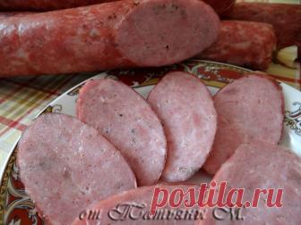 Колбаса домашняя свиная (духовая)