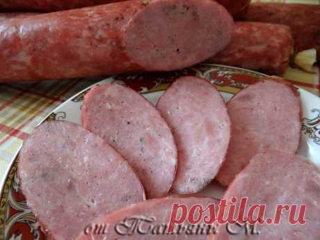 Колбаса домашняя свиная (духовая)