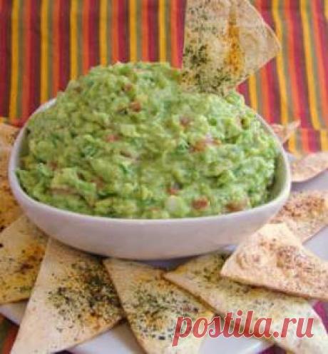 Гуакамоле, пошаговый рецепт с фото