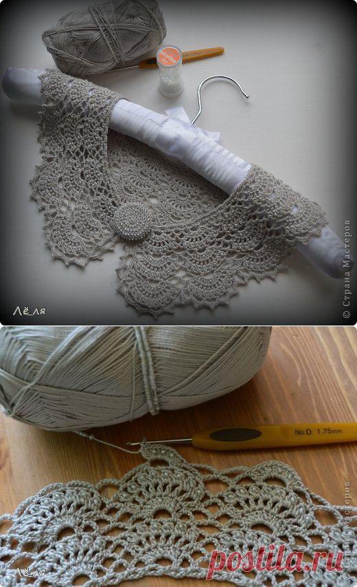 Воротник "Японские веера" | Своими руками