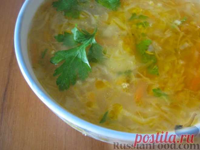 Капустняк постный с пшеном