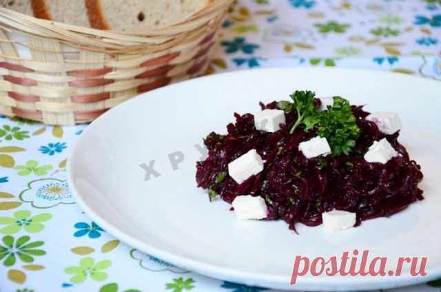 Салат со свеклой и фетой от Джейми Оливера рецепт с фото пошагово - 1000.menu