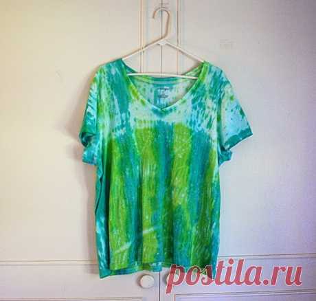 iLoveToCreate Blog: Cool Hues Shibori Top