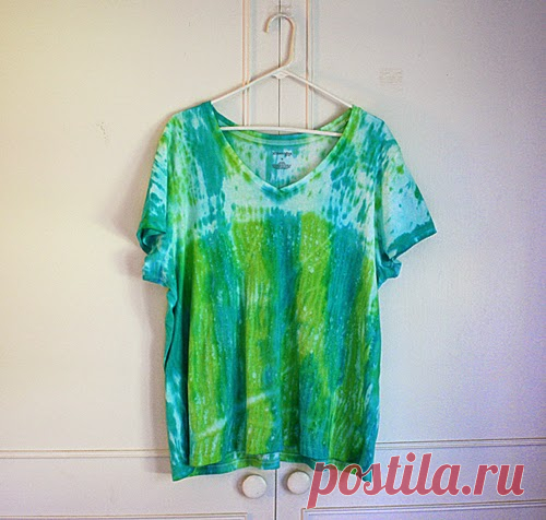 iLoveToCreate Blog: Cool Hues Shibori Top