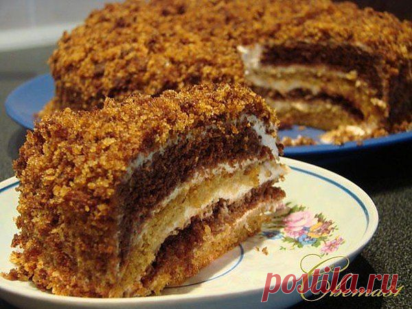 Вкусный и простой сметанник.