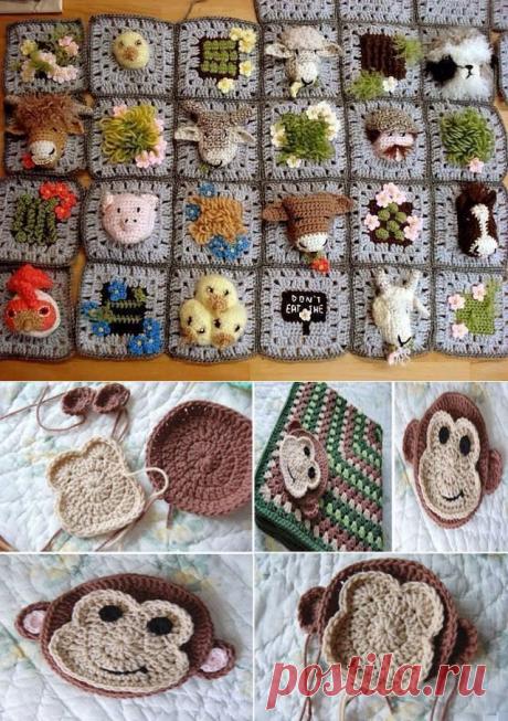 Вязаные пледы для малышей