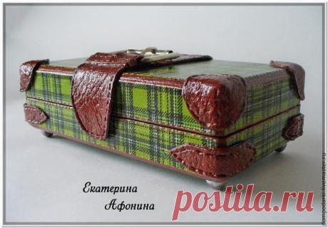 Делаем купюрницу в виде чемодана - Ярмарка Мастеров - ручная работа, handmade