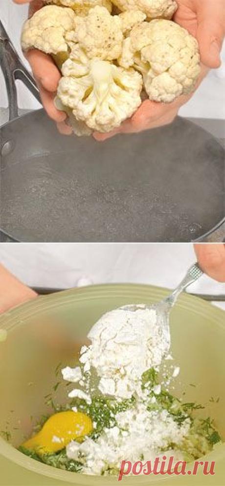 Котлеты из цветной капусты