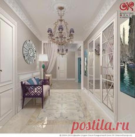 Современная идея дизайна прихожей 2016