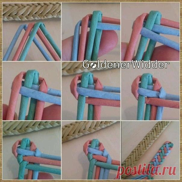 МК косичка
#косичка@pletenie_iz_gazeti