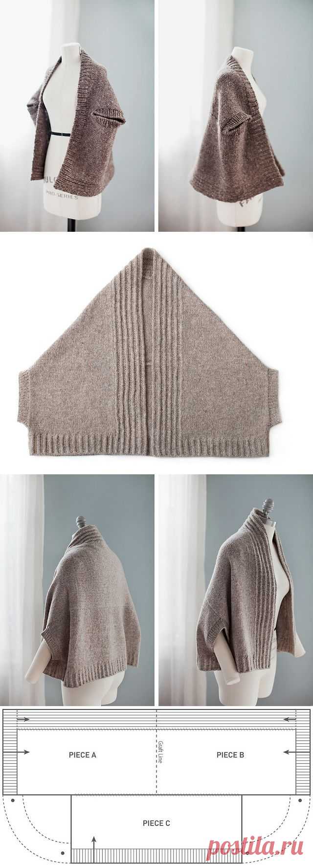 Интересная модель от Brooklyntweed.