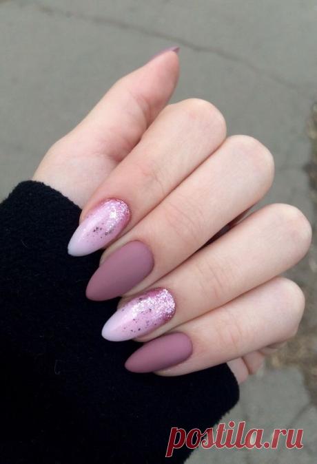 Розовый маникюр — это символ женственности, 30 шикарных варианта ➡️ Смотрите далее, кликнув на фото
