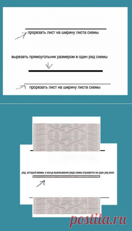 Как удобней читать схемы / Вязание спицами / Вязание спицами для начинающих