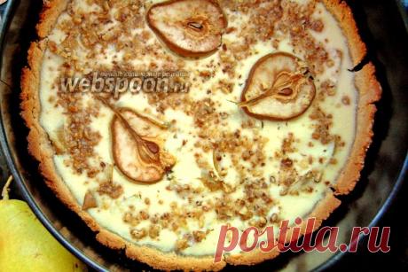 «Правильный» пирог с грушей и рикоттой