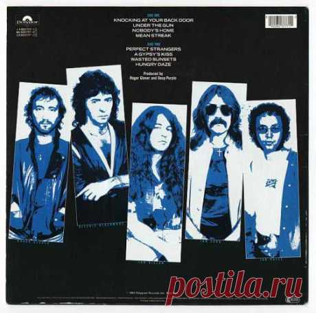 Обложки к альбому Perfect Strangers. Музыкант Deep Purple