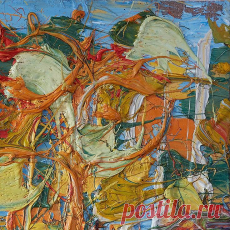 Масло, холст 120 см 100 см Пейзаж ”Сосны. Время и бытие” я писала на пленэре. Я решала задачу: передать движение на картине крупными энергичными мазками, запечатлеть в своей манере дух леса, золотые сосны, качающиеся на ветру. В тот день я была околдована соснами. В таком месте невольно задумываешься о жизни и о времени. Екатерина Лебедева художник