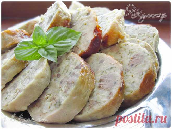 Фаршированная курица по-одесски
