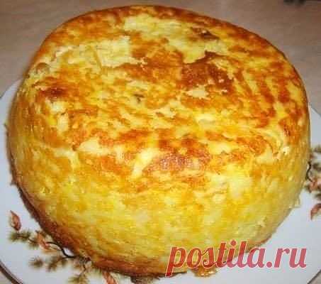 Воздушная запеканка с тыквой