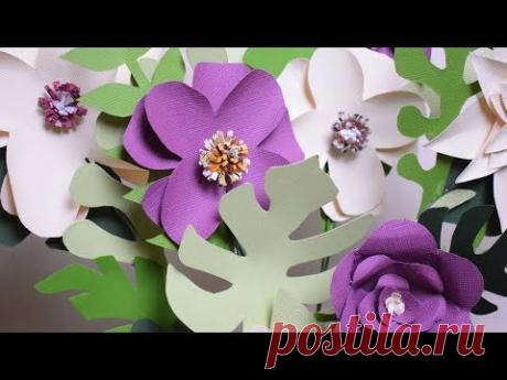 Бумажные цветы. Часть 2 | DIYideas