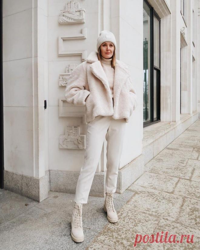 Монохромные зимние образы / Все для женщины