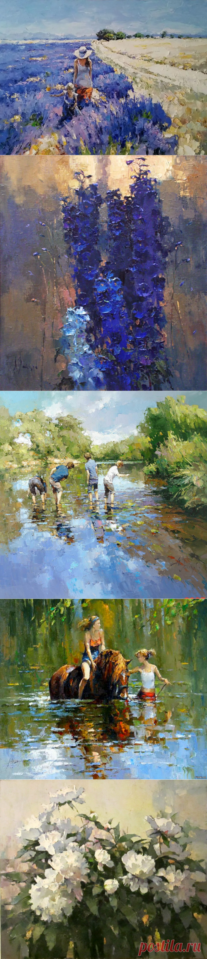 Реалистичные картины современного импессиониста Алексея Зайцева